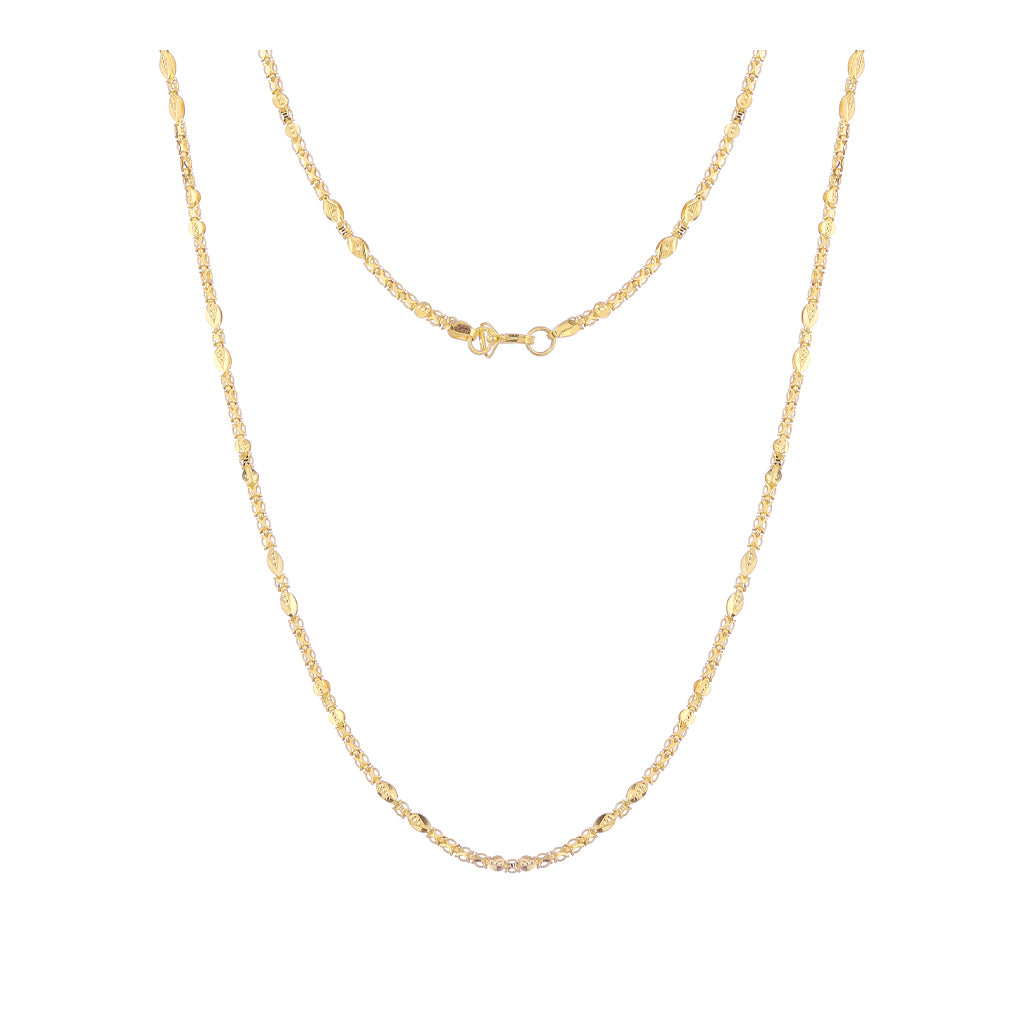 Gold chain hot sale necklace 22k