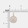 14k Real Diamond Pendants JDN-2307-08998