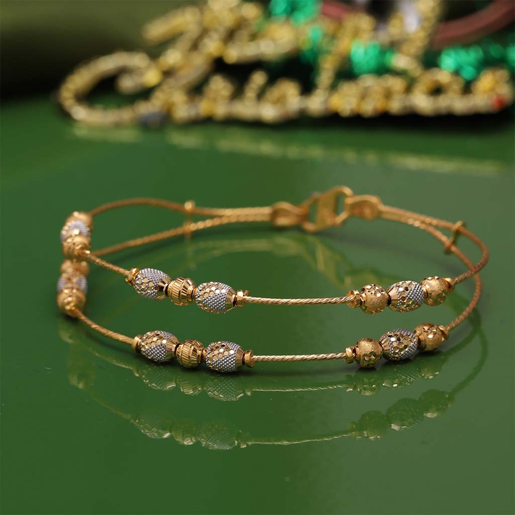 Buy Vaibhav Jewellers 22K Plain Gold Men Bracelet 65VH3091 Online from  Vaibhav Jewellers