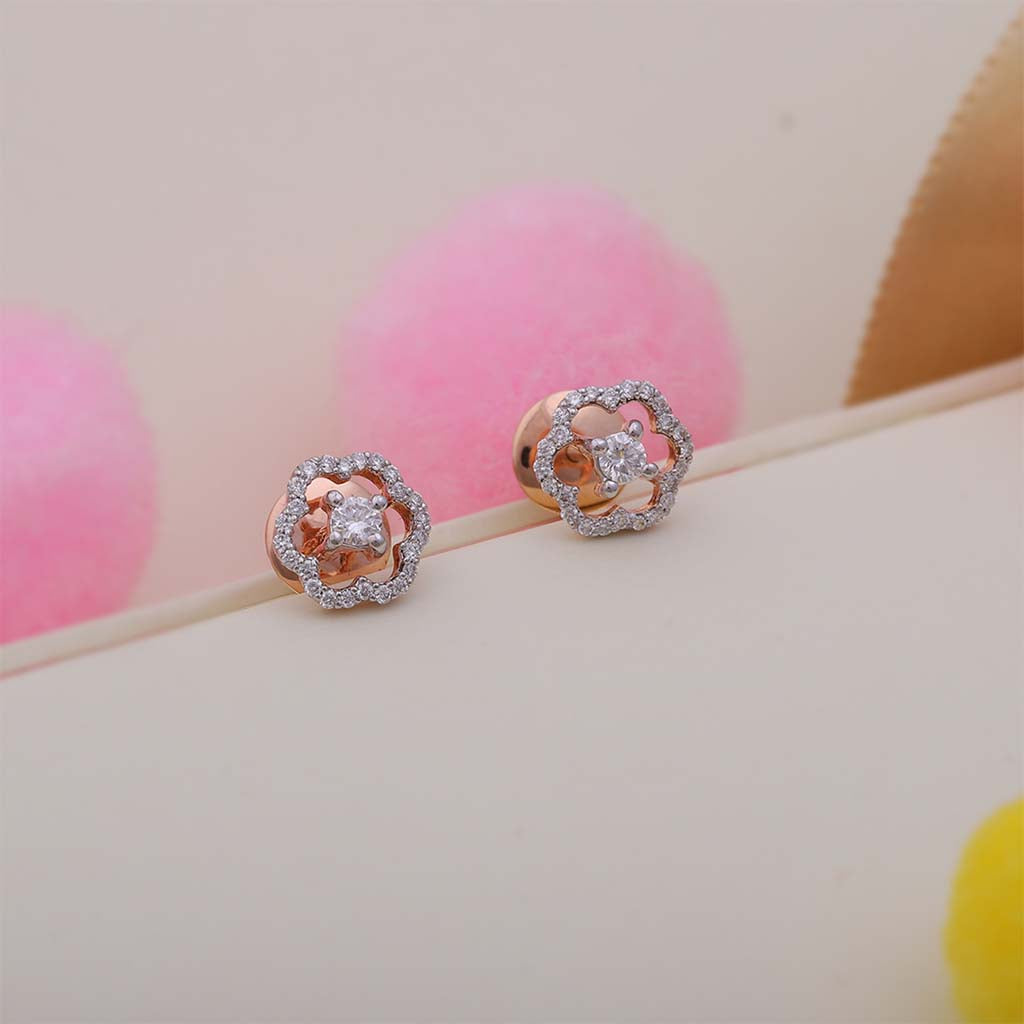 18k Real Diamond Earring JG-1901-2123