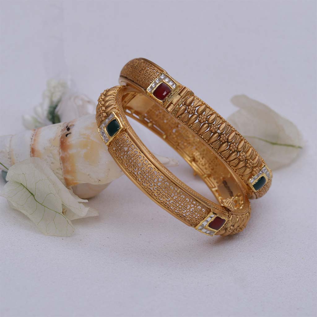 22k Jadtar Bangles JG-1901-3024