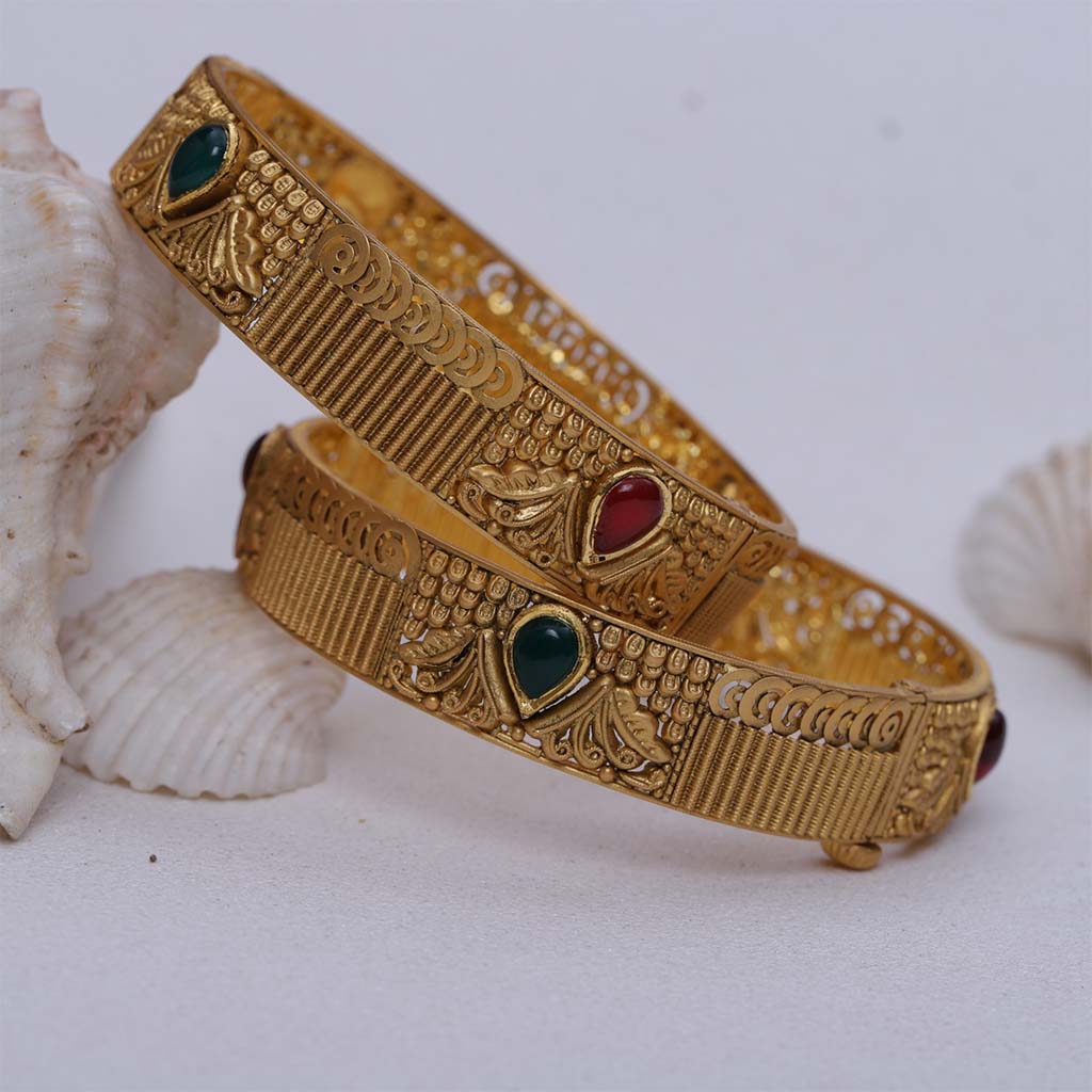 22k Jadtar Bangles JG-1901-3029