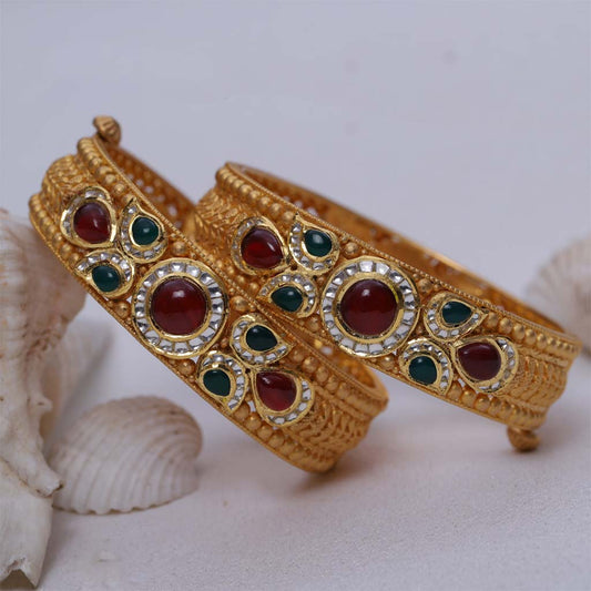 22k Jadtar Bangles JG-1901-3031