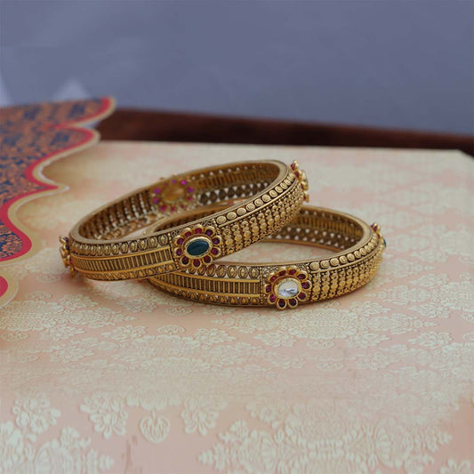 22k Jadtar Bangles JG-1902-2178