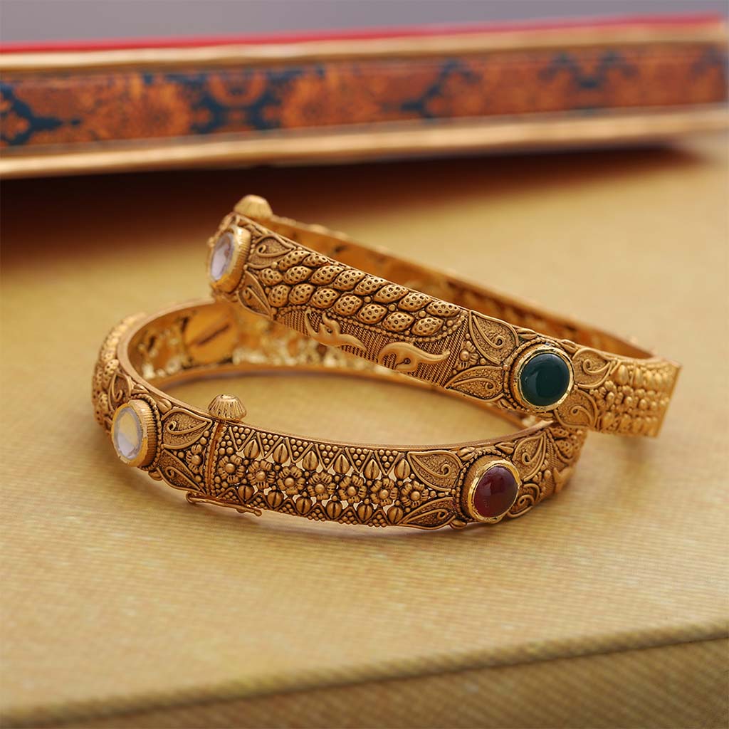 22k Jadtar Bangles JG-1902-2180