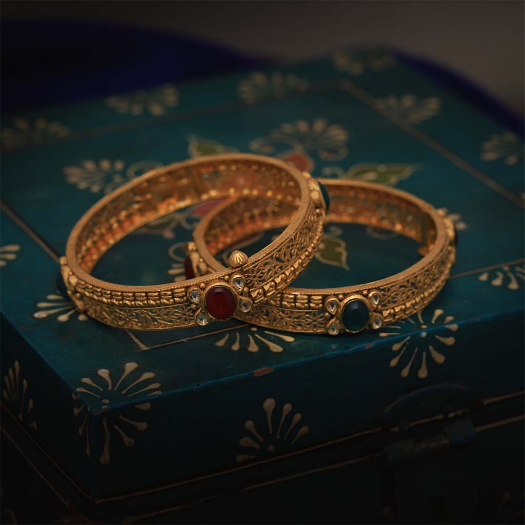 22k Jadtar Bangles JG-1902-3321