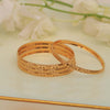 22k Plain Gold Bangles JG-1902-3376