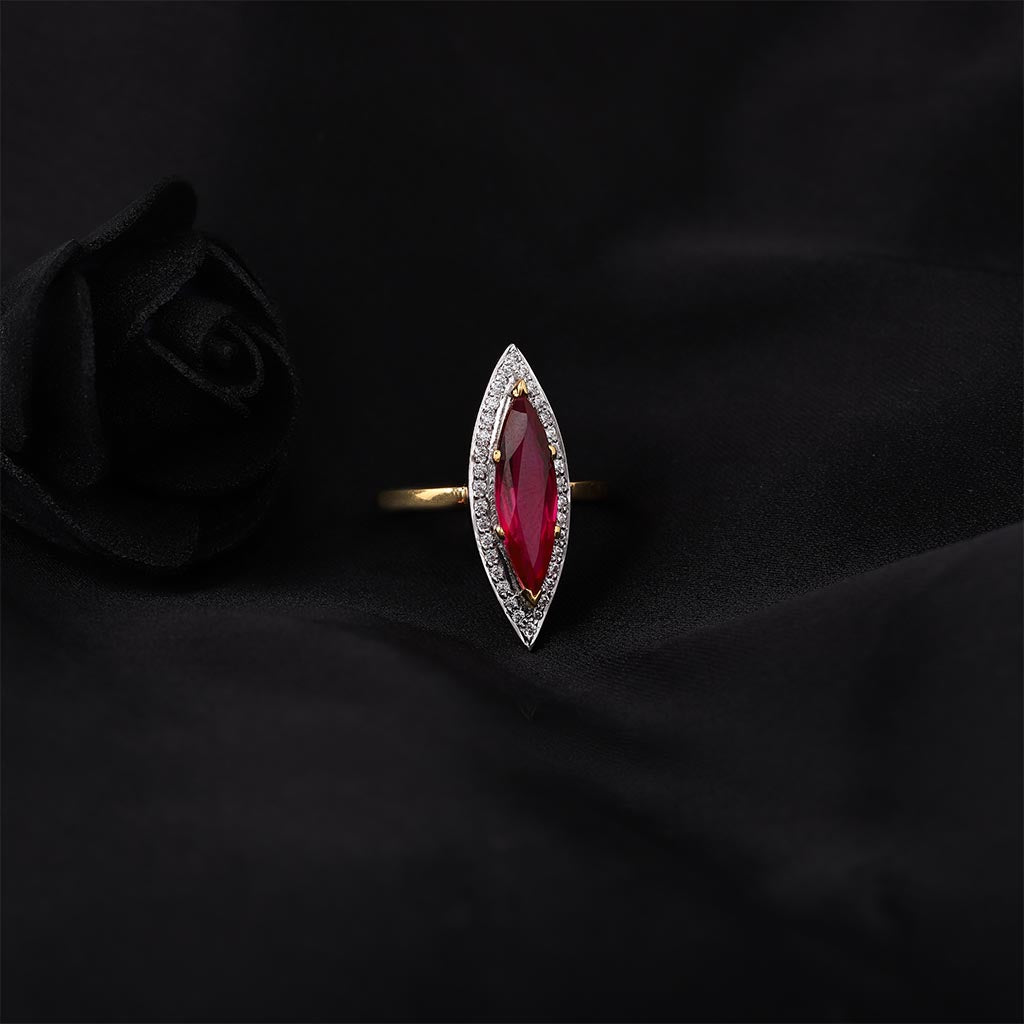 22k Gemstone Ring JG-1903-3712