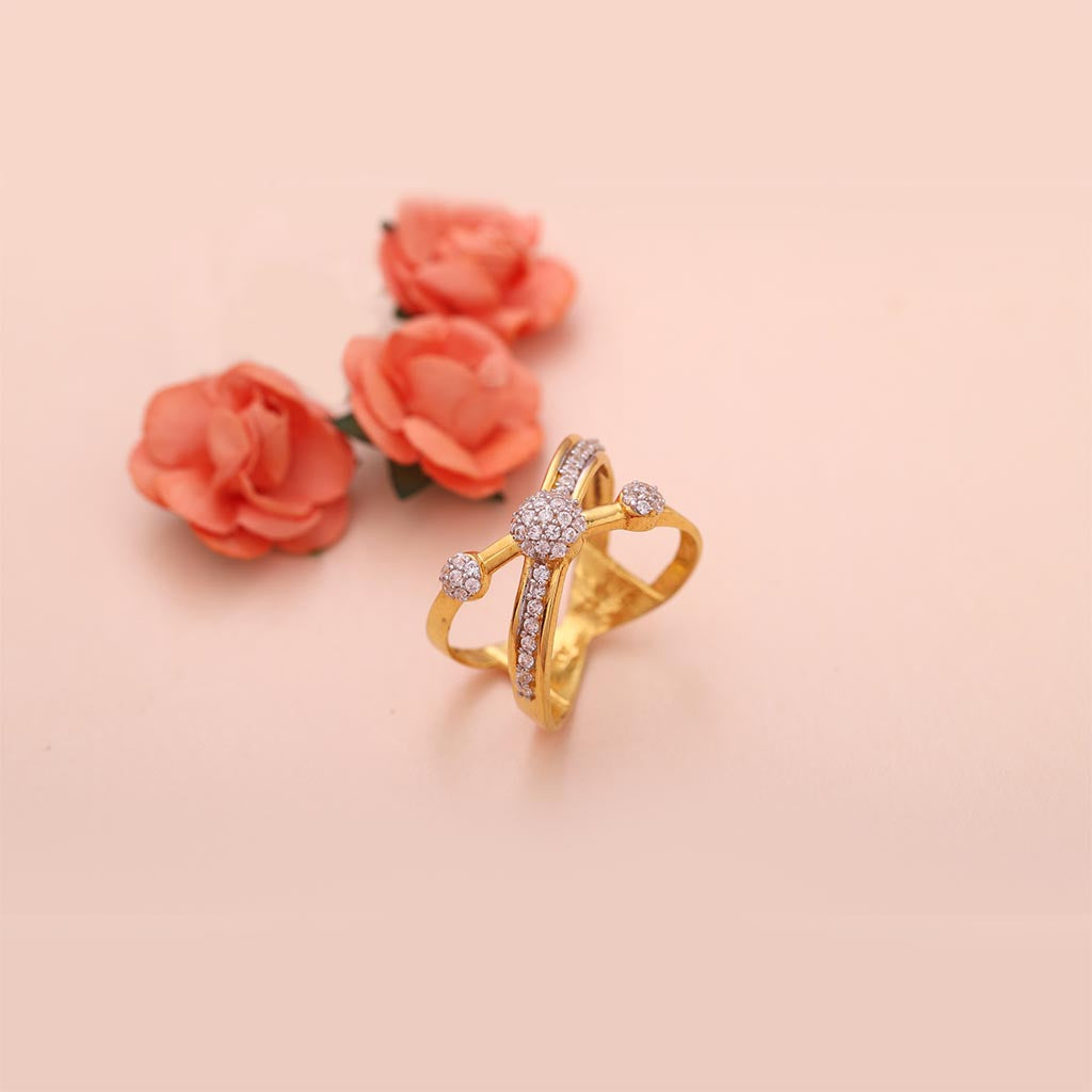 22k Gemstone Ring JG-1904-3735