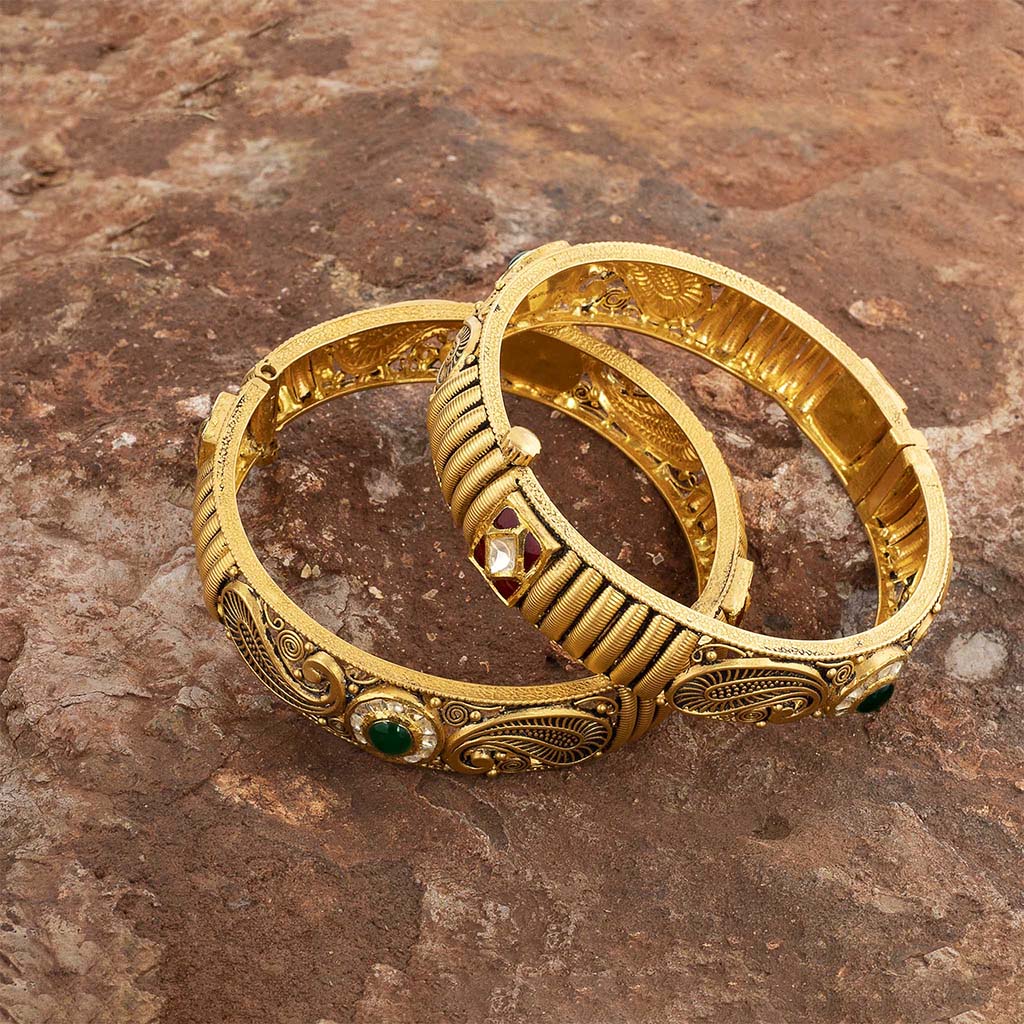 22k Jadtar Bangles JG-1907-2897