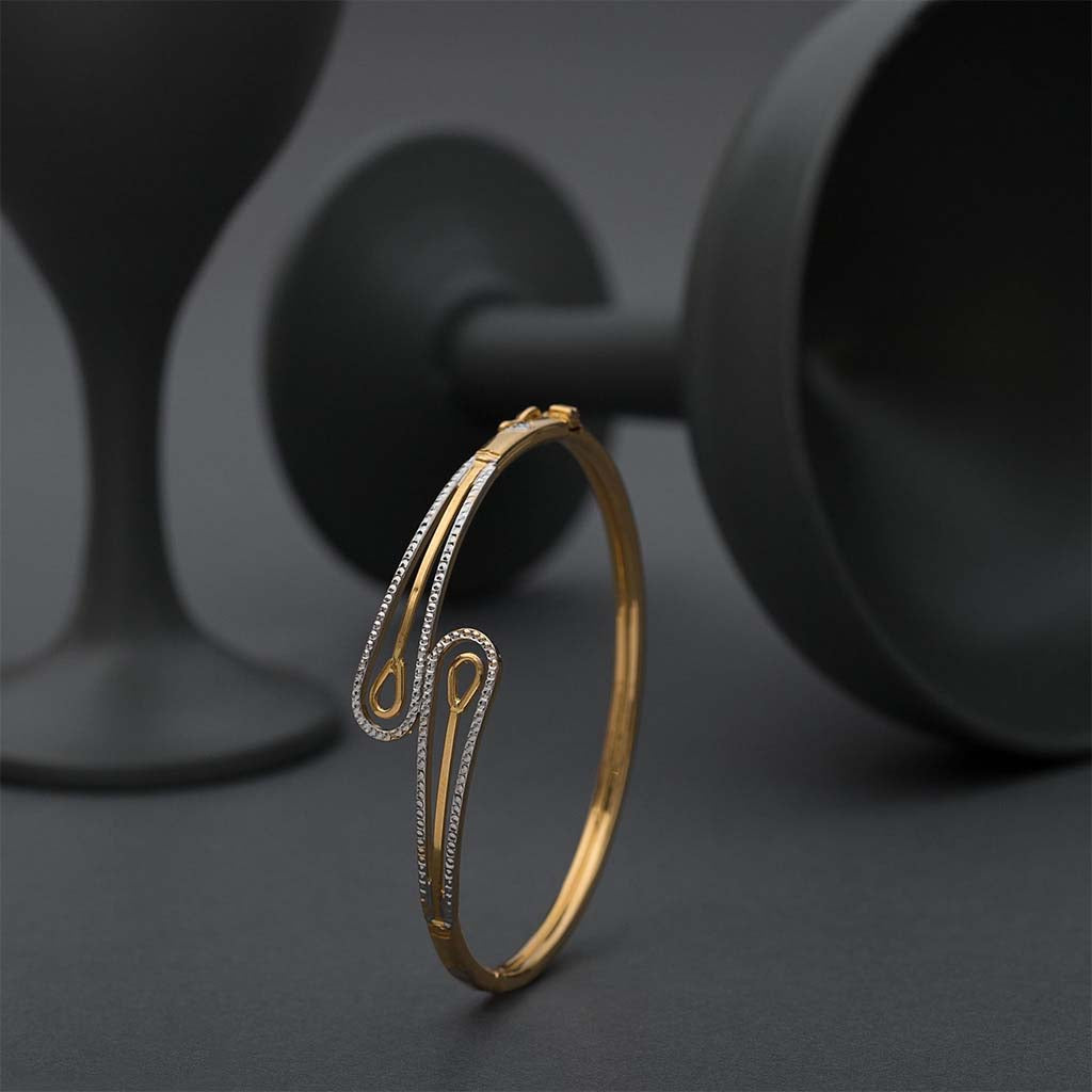 22k Plain Gold Bracelet JG-1912-01036