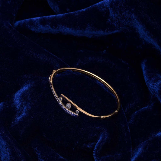 22k Plain Gold Bracelet JG-1912-01060