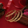 22k Plain Gold Bangles JG-2001-00700