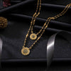 22k Plain Gold Mangalsutra JG-2002-01055