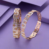 22k Plain Gold Bangles JG-2002-01181