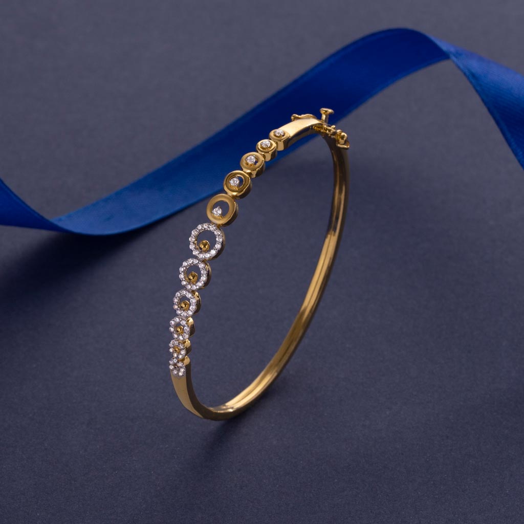 22k Plain Gold Bracelet JG-1905-2454 – Jewelegance