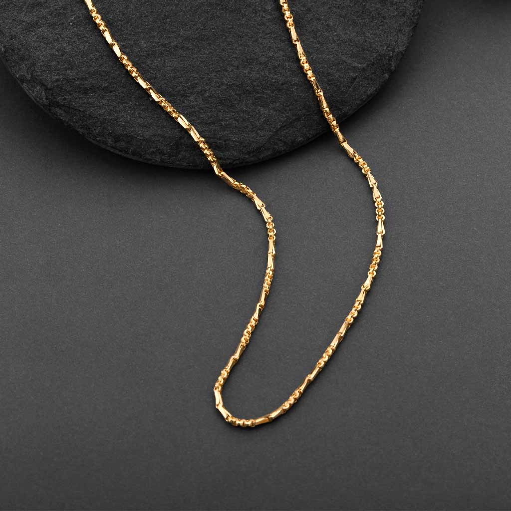 22k Plain Gold Chain JG-2002-01582