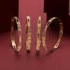 22k Plain Gold Bangles JG-2002-01588