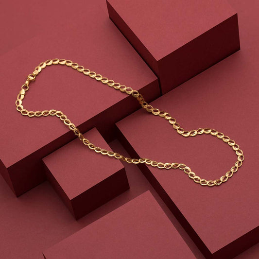 22k Plain Gold Chain JG-2002-01682