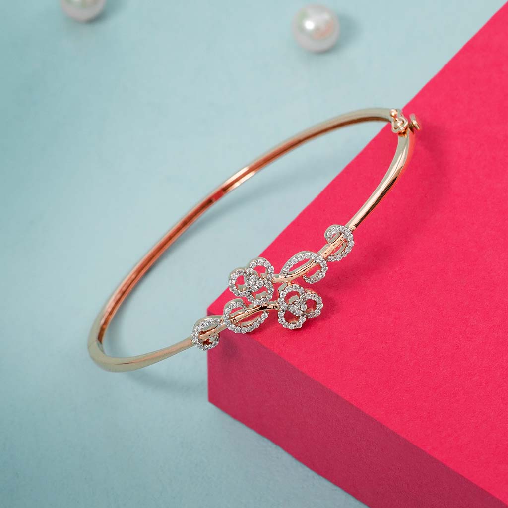 Buy 18K Real Diamond Bracelet for Women At jewelegance.com | Diamond  bracelet design, Gold bracelet simple, Jewelry bracelets gold
