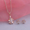 18k Real Diamond Pendant Set JG-2002-02043