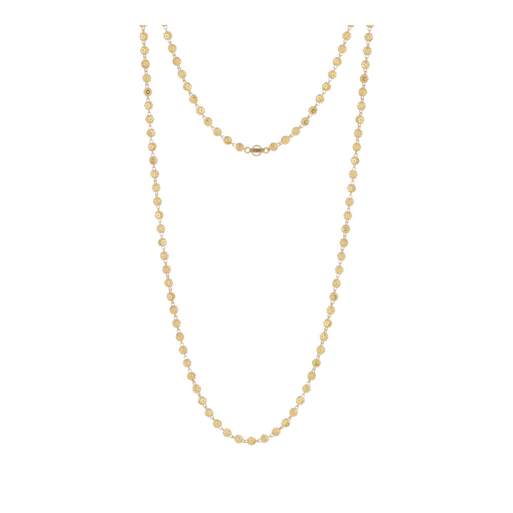 22k Plain Gold Chain JG-2108-03851