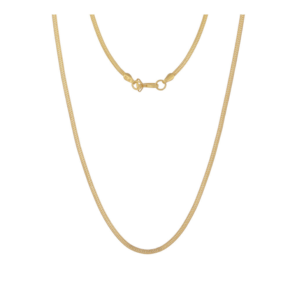 22k Plain Gold Chain JG-2108-03889