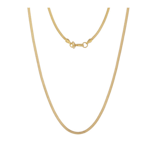 22k Plain Gold Chain JG-2108-03889