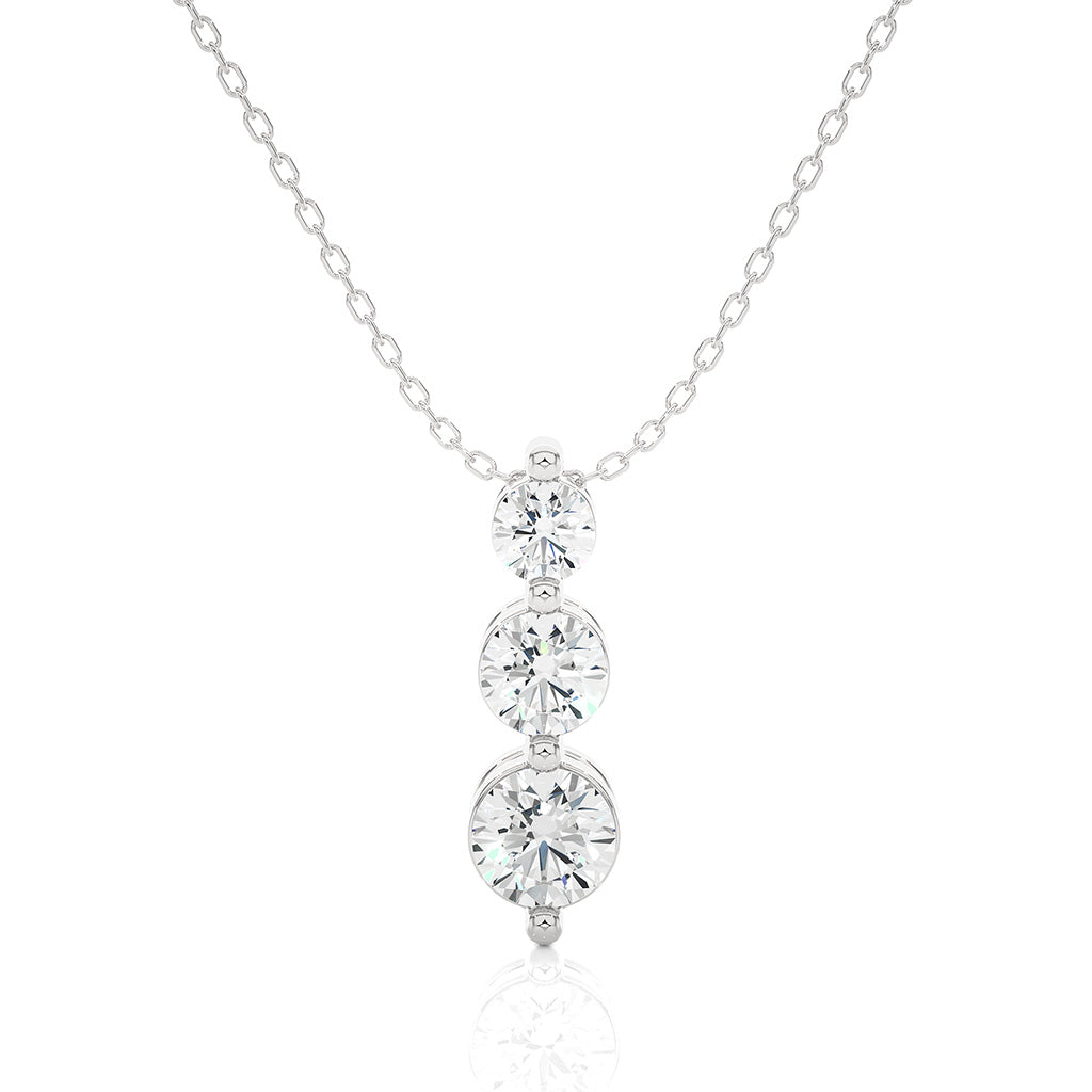 18k Real Diamond Pendants JGD-2305-08661