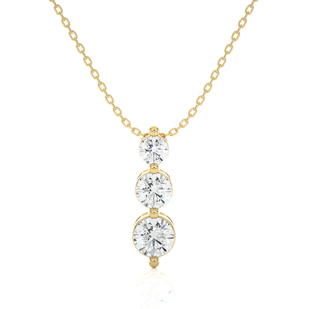 18k Real Diamond Pendants JGD-2305-08661