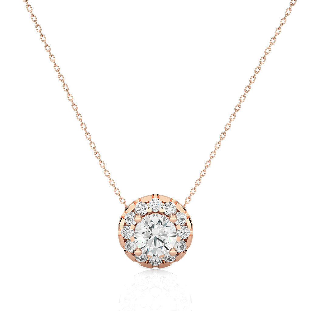 18k Real Diamond Pendants JGD-2305-08670