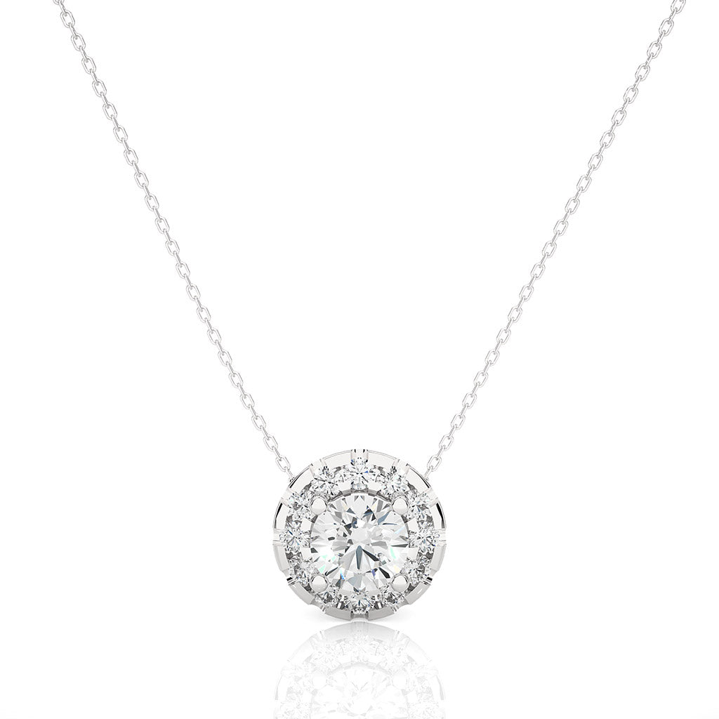 18k Real Diamond Pendants JGD-2305-08670