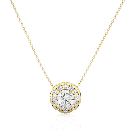 18k Real Diamond Pendants JGD-2305-08670