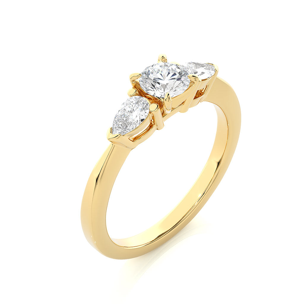 18k Real Diamond Ring JGD-2305-08674