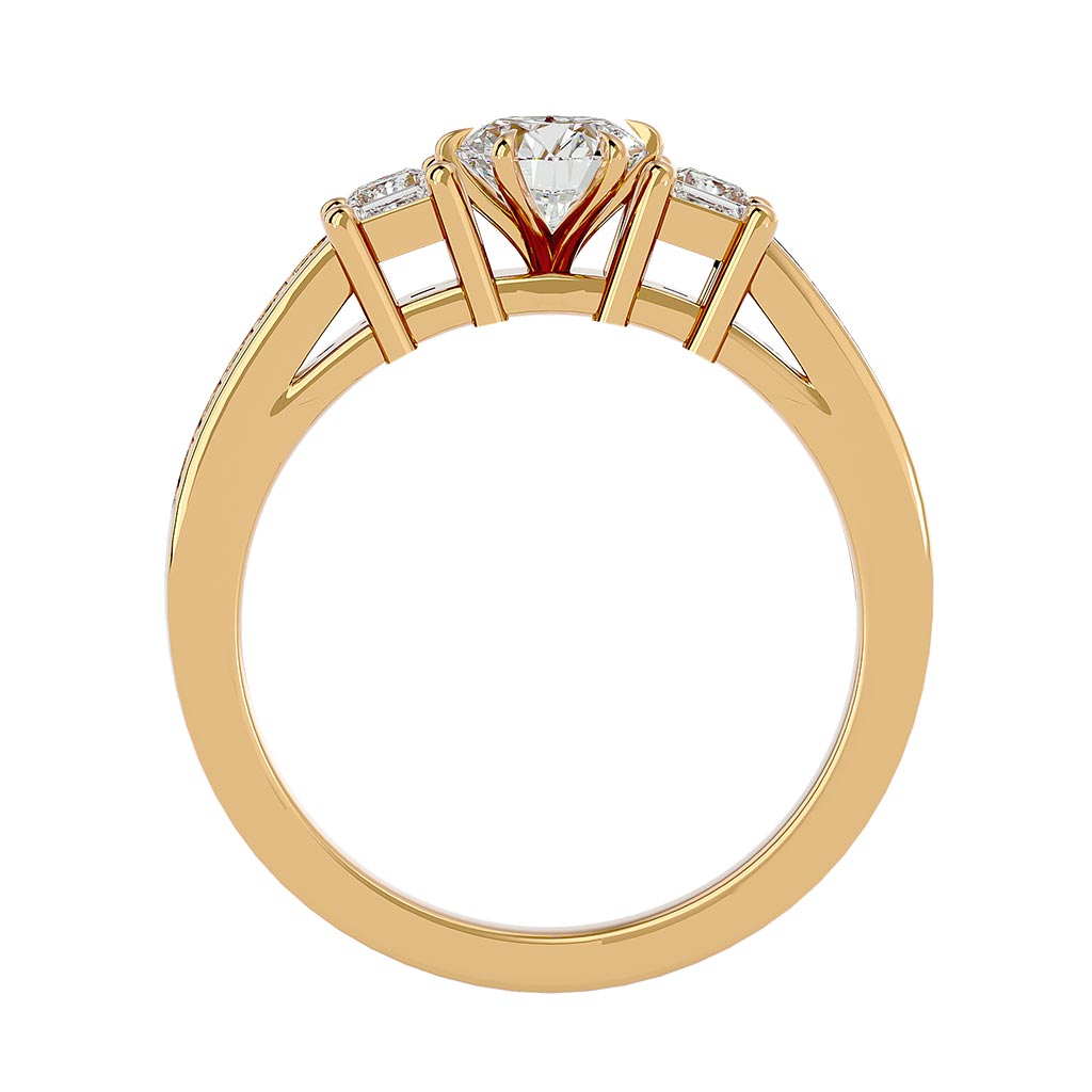 18k Real Diamond Ring JGD-2305-08676