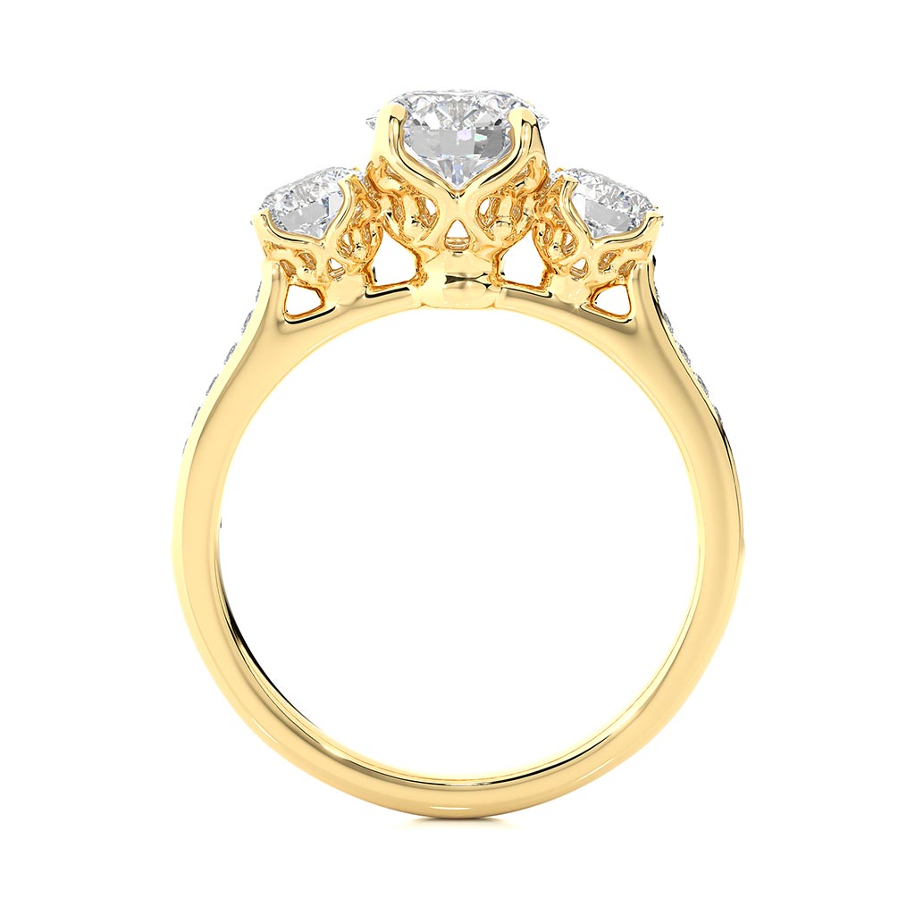 18k Real Diamond Ring JGD-2305-08682