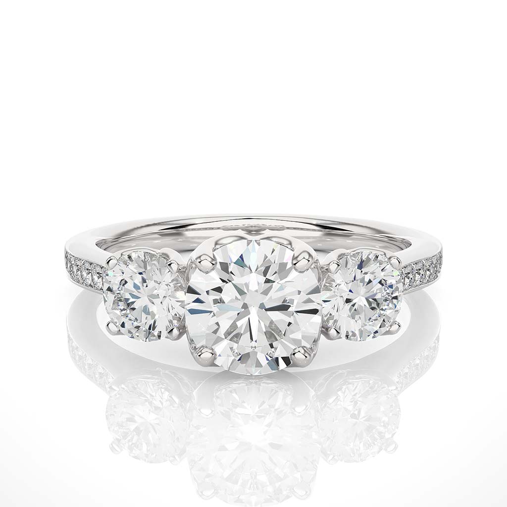 18k Real Diamond Ring JGD-2305-08682