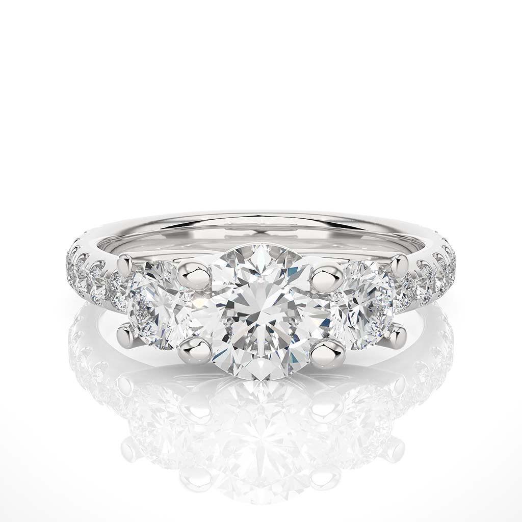 18k Real Diamond Ring JGD-2305-08685