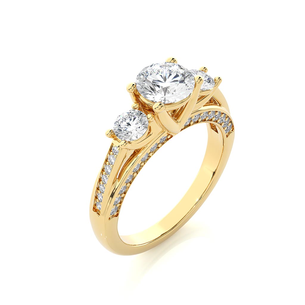 18k Real Diamond Ring JGD-2305-08689