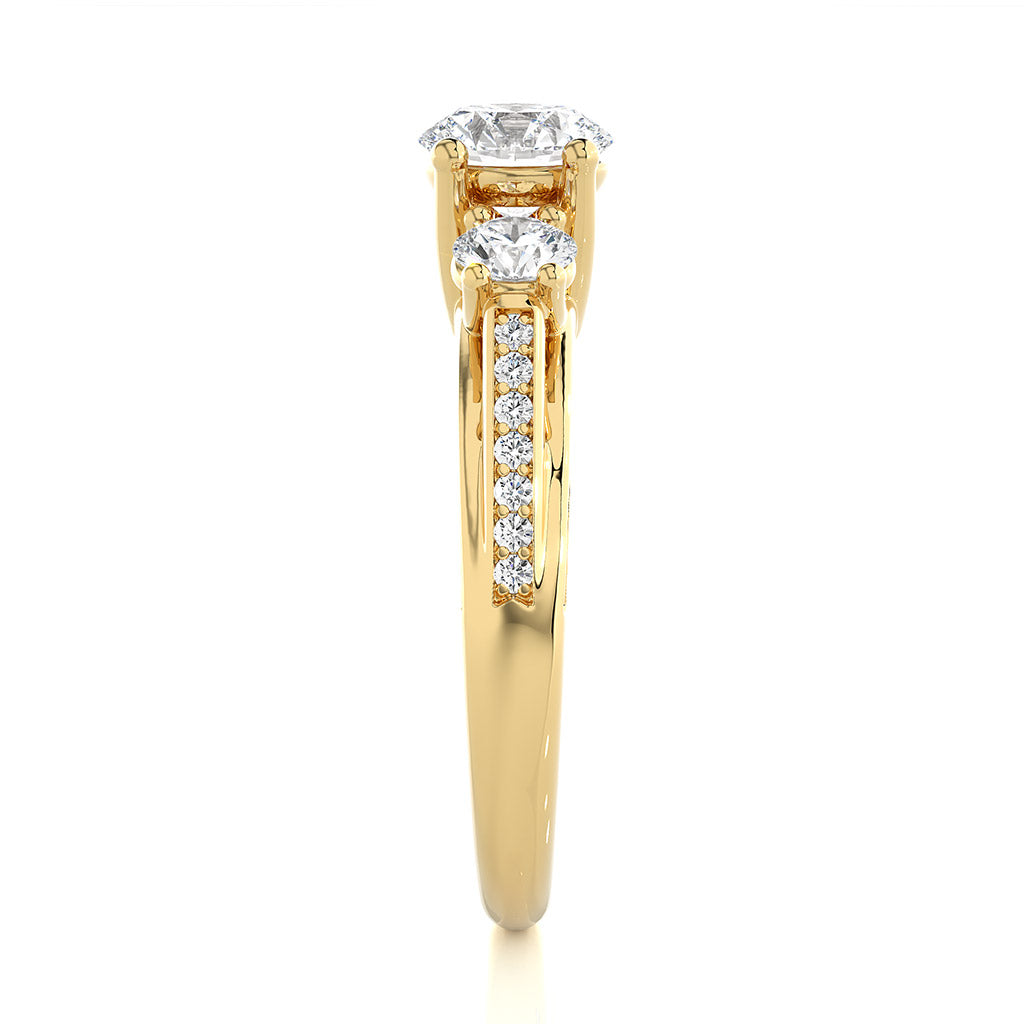 18k Real Diamond Ring JGD-2305-08689