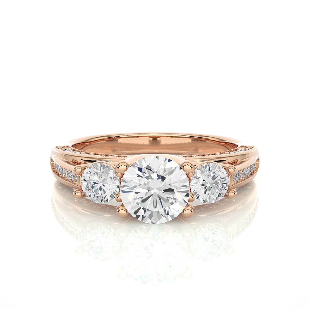 18k Real Diamond Ring JGD-2305-08689