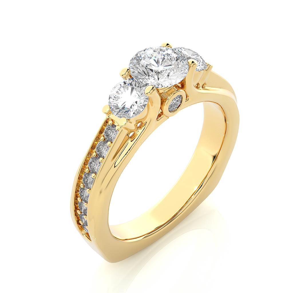 18k Real Diamond Ring JGD-2305-08690