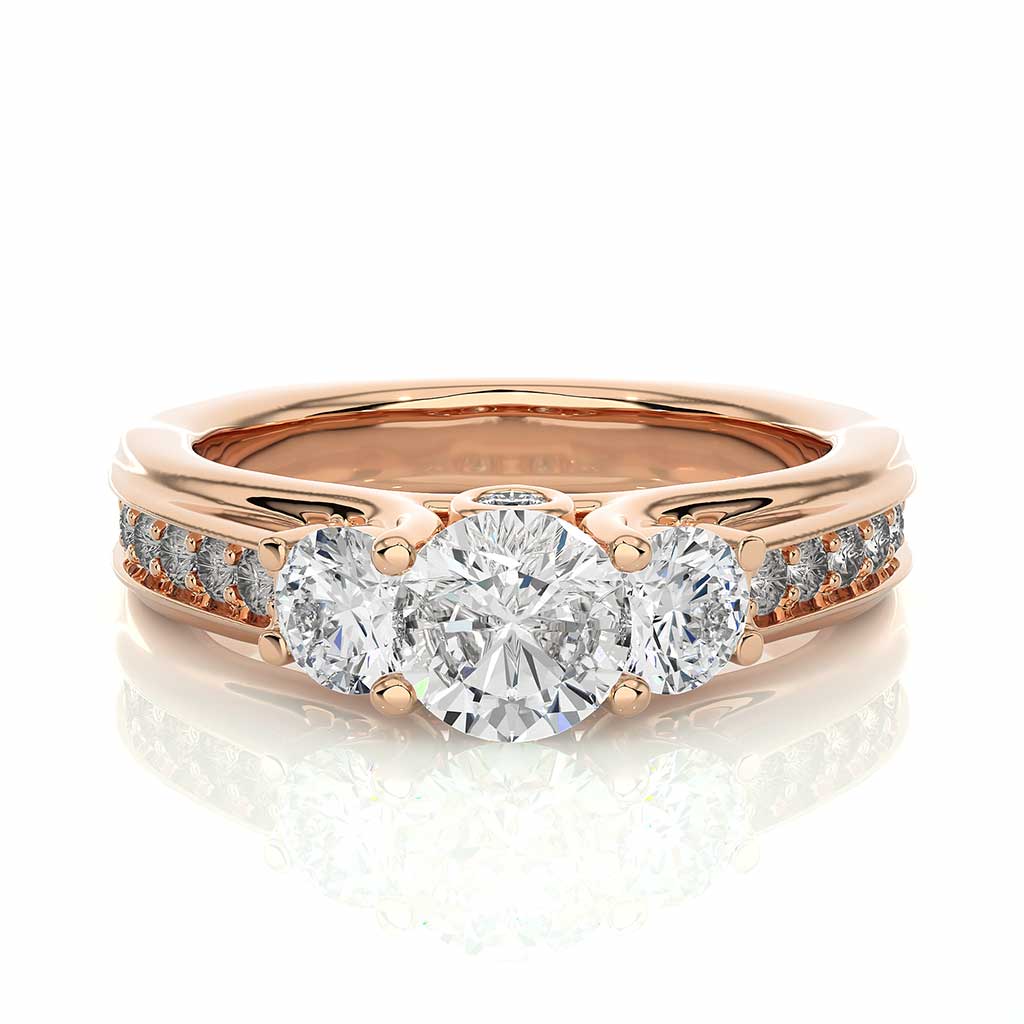 18k Real Diamond Ring JGD-2305-08690