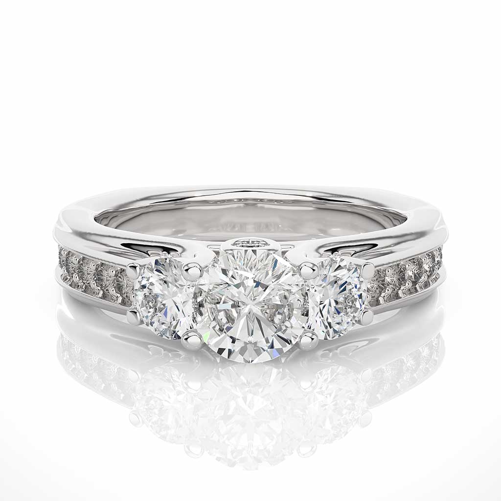 18k Real Diamond Ring JGD-2305-08690