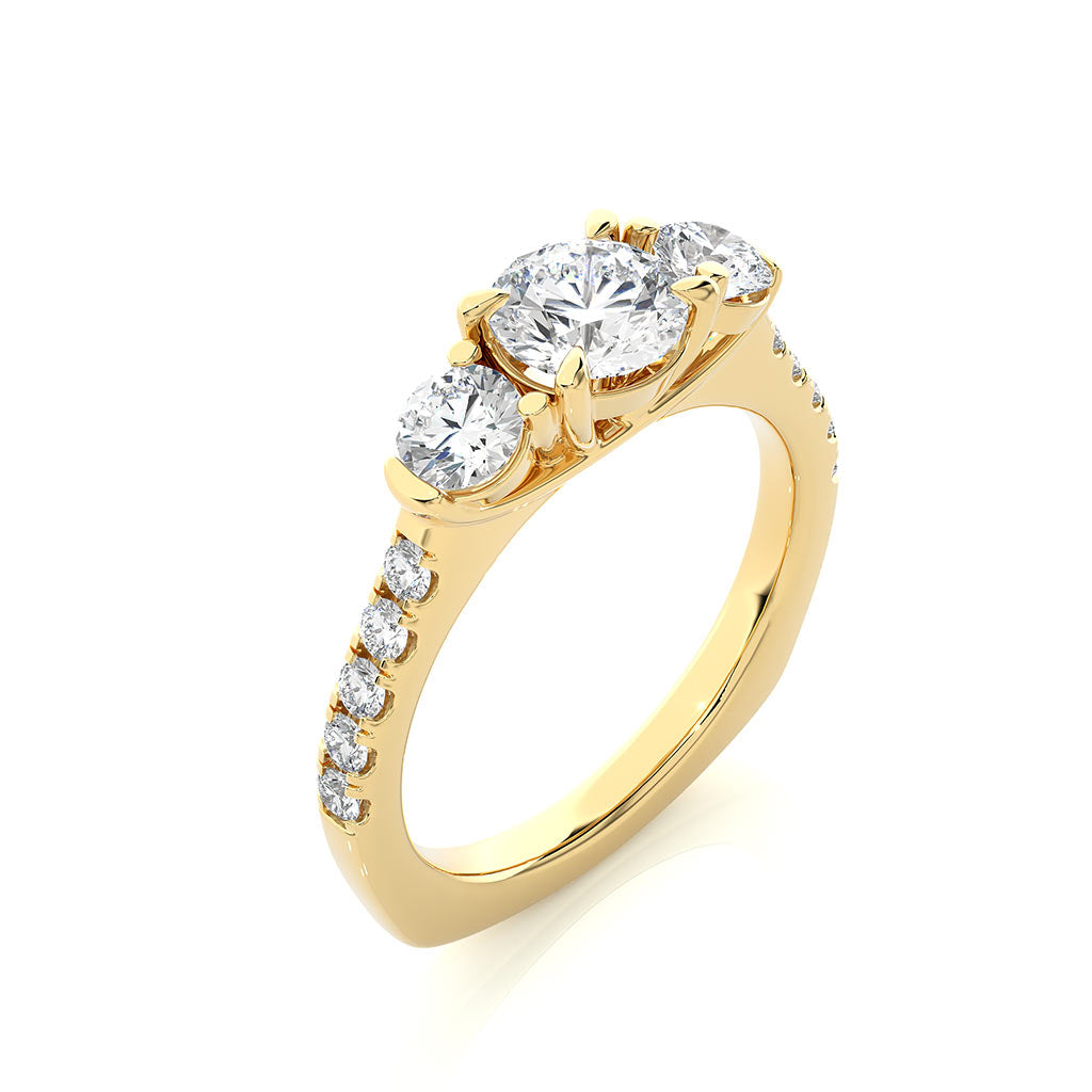 18k Real Diamond Ring JGD-2305-08691