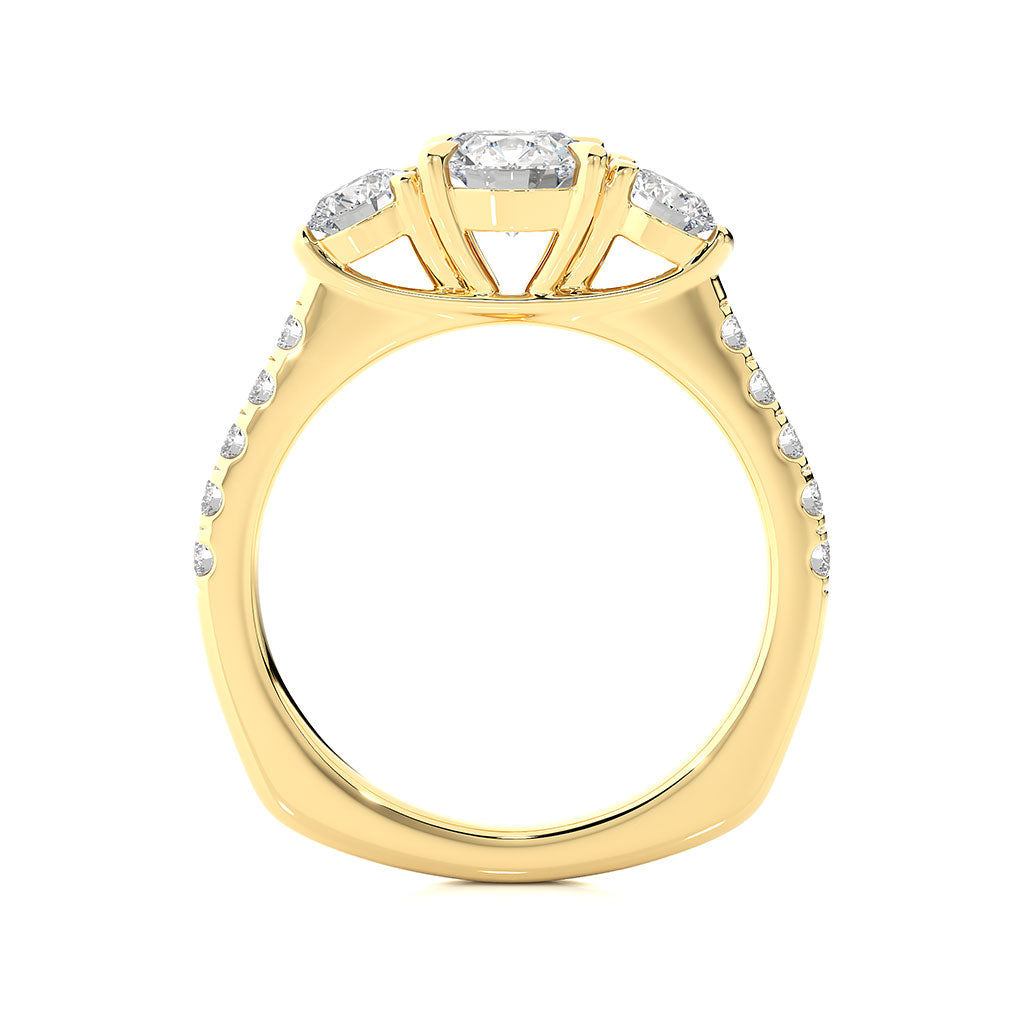 18k Real Diamond Ring JGD-2305-08691