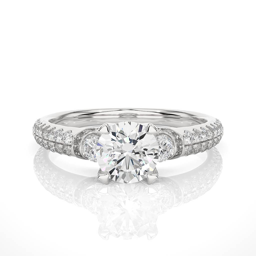 18k Real Diamond Ring JGD-2305-08693