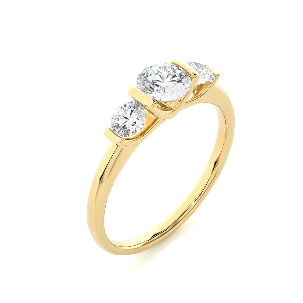 18k Real Diamond Ring JGD-2305-08696