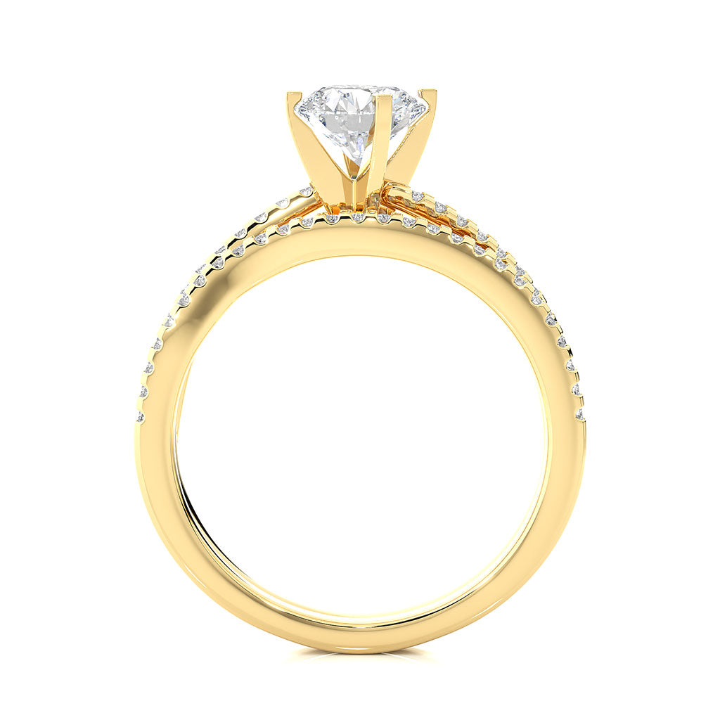 18k Real Diamond Ring JGD-2305-08700