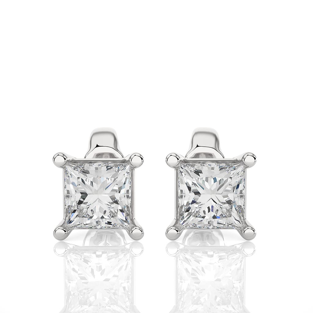 18k Real Diamond Earring JGD-2305-08701